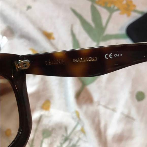 Celine 41093/S Blue and Tortoise Sunglasses - Picture 8 of 9